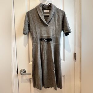 Calvin Klein Grey Sweater Dress, size P, length 35”